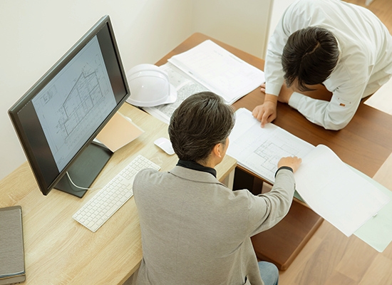 打ち合わせ風景 イメージ写真