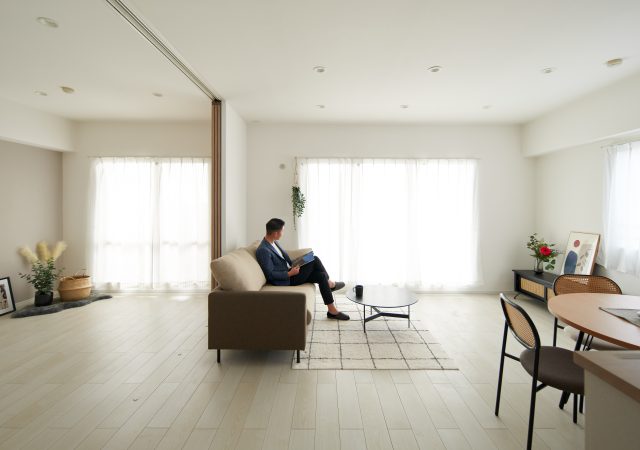 最上階で解放感を愉しむジャパンディリノベ