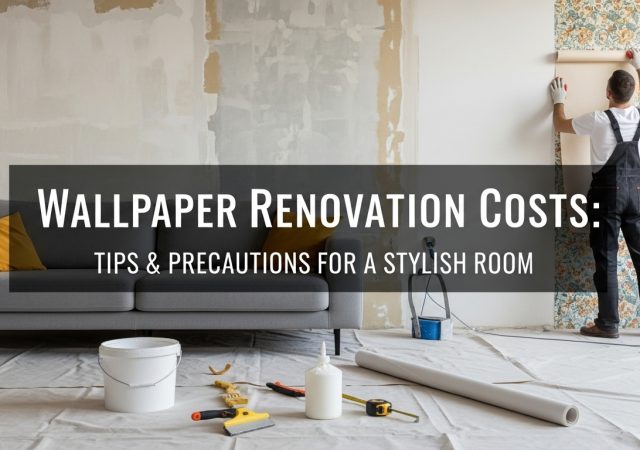 壁紙リノベーションの費用は？おしゃれな部屋にするためのコツや注意点を解説