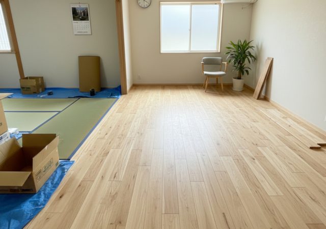 畳からフローリングへ！リフォーム費用と手順の全て